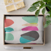 明るいカラフルパターン 薄葉紙 (ギフト)