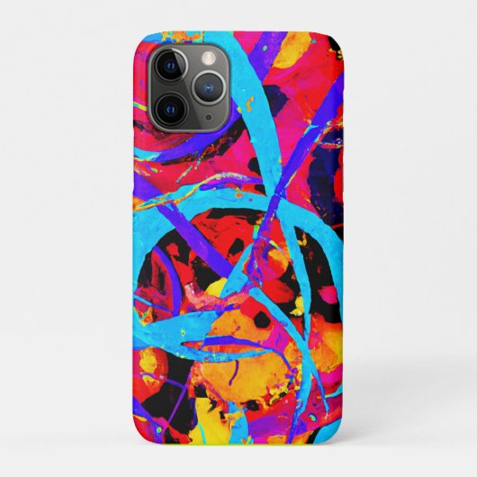 明るいカラフルパタ遊ーン Case-Mate iPhoneケース (裏)