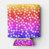 明るいカラフルフローラ 缶クーラー (裏面)