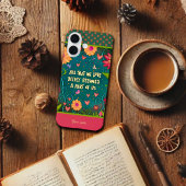 明るいカラフルラブ引用文おもしろいインスピリシティ名 Case-Mate iPhoneケース