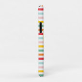 明るいカラフルレインボーストライプスクール Case-Mate iPhoneケース (裏面/右)