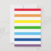 明るいカラフル子供の誕生日写真 サンキューカード (裏面)