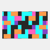 明るいカラフル幾何学模様