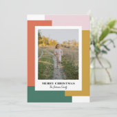 明るいカラフル懐かしい シーズンカード (スタンド正面)