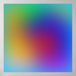 明るいカラフル抽象芸術背景 ポスター