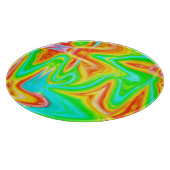 明るいカラフル抽象芸術 カッティングボード (角)