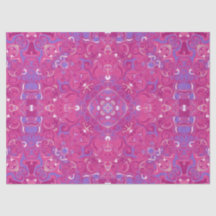 明るいカラフル渦巻きティッシュペーパー