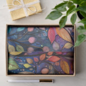 明るいカラフル紅葉 薄葉紙 (ギフト)