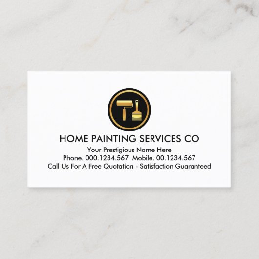 明るいカラフル絵を描色の画家 名刺 (裏面)