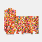 明るいカラフル虹の散水 フェイバーボックス (折り畳みなし)