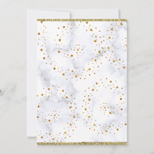 明るいカラフル蝶の誕生日パーティー 招待状 (裏面)