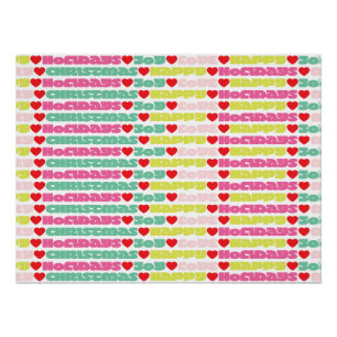 明るいカラフル願い  クリスマス休暇 ポスター