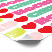 明るいカラフル願い |クリスマス休暇 ポスター (コーナー)