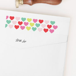 明るいカラフル願い |クリスマス休暇 ラップアラウンドラベル