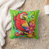 明るいカラフル クッション (ブランケット)