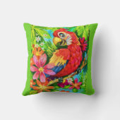 明るいカラフル クッション (裏面)