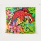 明るいカラフル タペストリー (正面(横))