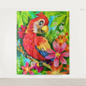 明るいカラフル タペストリー (正面)