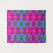 明るいカラフル タペストリー (正面(横))