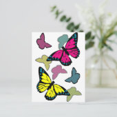 明るいカラフル ポストカード (スタンド正面)