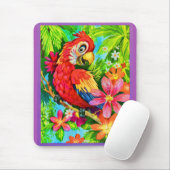 明るいカラフル マウスパッド (マウス)