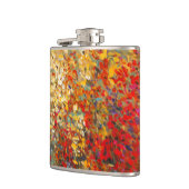 明るいガーデンウィルドフラワーの春壁画 フラスク (左)