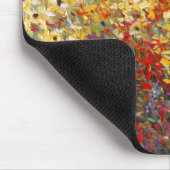 明るいガーデンウィルドフラワーの春壁画 マウスパッド (コーナー)