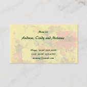 明るいガーデンママ コーリングカード (裏面)