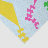 明るいキカラフルット飛んでいるパターン 薄葉紙 (詳細)