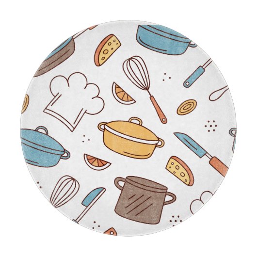 明るいキッチンドードル カッティングボード (正面)