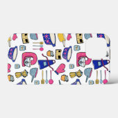 明るいキッチン器具調理師ケーキメーカー Case-Mate iPhoneケース (裏面 (横))