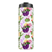 明るいキャッツペンスケッチ植物模様