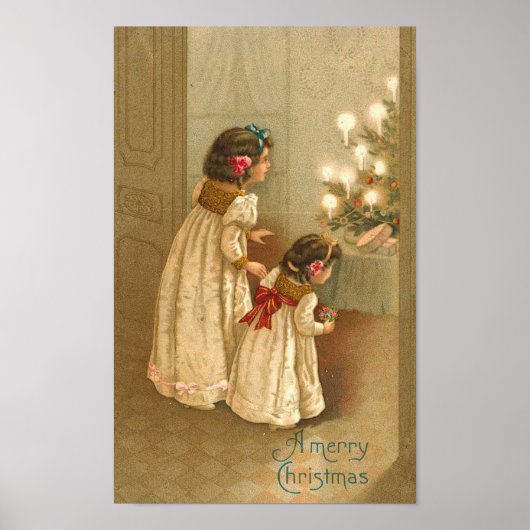 明るいキャンドルカード ポスター (正面)