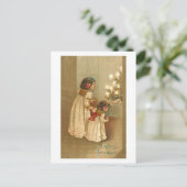 明るいキャンドルカード ポストカード (スタンド正面)