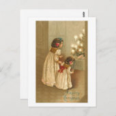 明るいキャンドルカード ポストカード (正面/裏面)