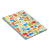 明るいギニア豚パッチ ノートブック (右側)