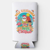 明るいクリスマスのためのメレカリマカハワイアン スリム缶クーラー (裏面)