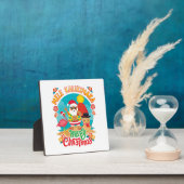 明るいクリスマスのためのメレカリマカハワイアン フォトプラーク (インサイチュ)