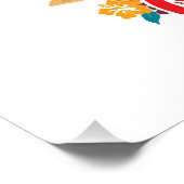 明るいクリスマスのためのメレカリマカハワイアン ポスター (コーナー)