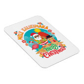 明るいクリスマスのためのメレカリマカハワイアン マグネット (右側)