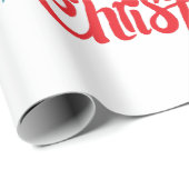 明るいクリスマスのためのメレカリマカハワイアン ラッピングペーパー (ロールコーナー)