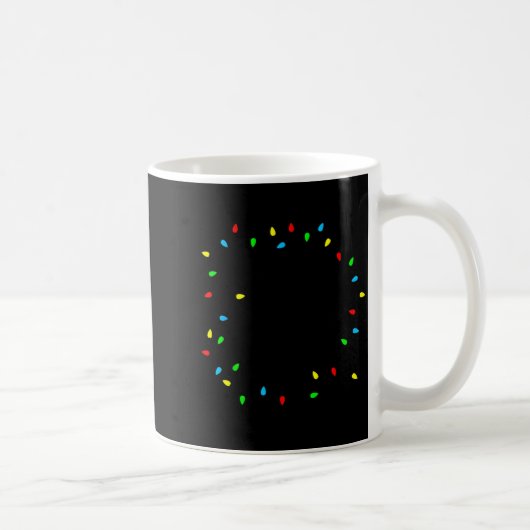 明るいクリスマスの家族パジャマ お揃い コーヒーマグカップ (右)
