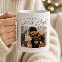 明るいクリスマスの家族写真