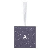 明るいクリスマスの怠惰の休日の装飾 キューブオーナメント (右)