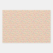 明るいクリスマスライトクラフト ラッピングペーパーシート (正面3)