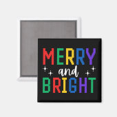 明るいクリスマス マグネット (正面/裏面)