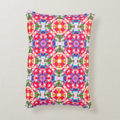 明るいクリメリース伝統的スマスターのパターン アクセントクッション (裏面(縦))