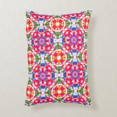明るいクリメリース伝統的スマスターのパターン アクセントクッション (正面(垂直))