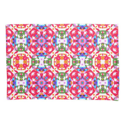 明るいクリメリース伝統的スマスターのパターン 枕カバー (正面)