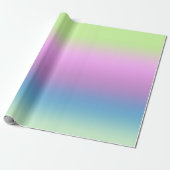 明るいグラデーション ラッピングペーパー (アンロールド)